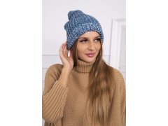 Dámská čepice Delia K260 modrá