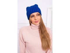 Magda K293 chrpová čepice s&nbsp;ohrnovacím lemem