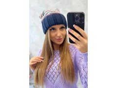 Dámská čepice Feba K330 navy blue