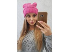 Dámská čepice Danuta K331 růžová