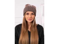 Dámská čepice Iris K348 cappuccino