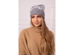 Dámská čepice Kira K374 světle šedá
