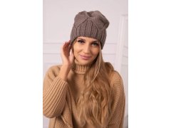 Dámská čepice Liliana K375 cappuccino