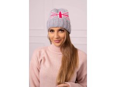 Dámská čepice Meghan K410 světle šedá