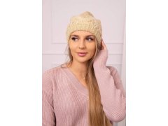 Dámská čepice Ramona K383 béžová