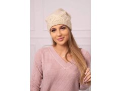 Dámská čepice Ramona K383 světle béžová