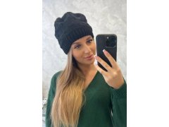 Dámská čepice Nastia K373 černá