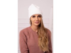 Dámská čepice Lorena K377 bílá