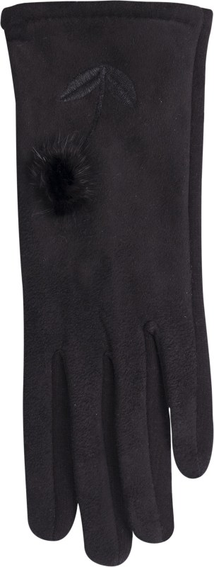 Dámské rukavice R-148 černá - Yoclub - čepice, rukavice a šály