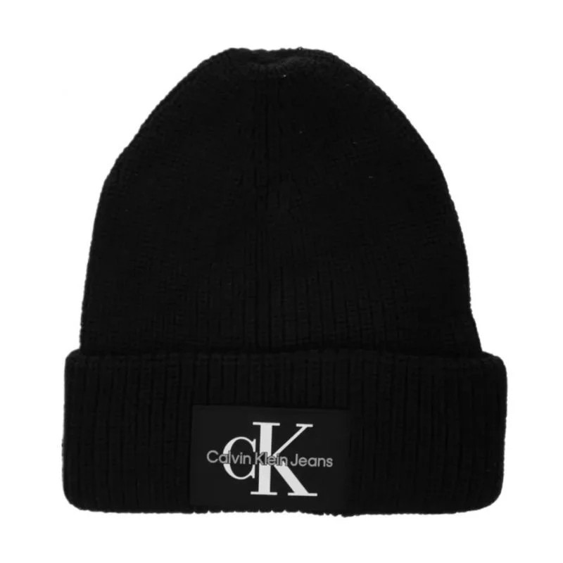 Čepice zimní K60K607383 černá - Calvin Klein Čepice zimní K60K607383 černá - Calvin Klein - Dámské oblečení doplňky čepice, rukavice a šály