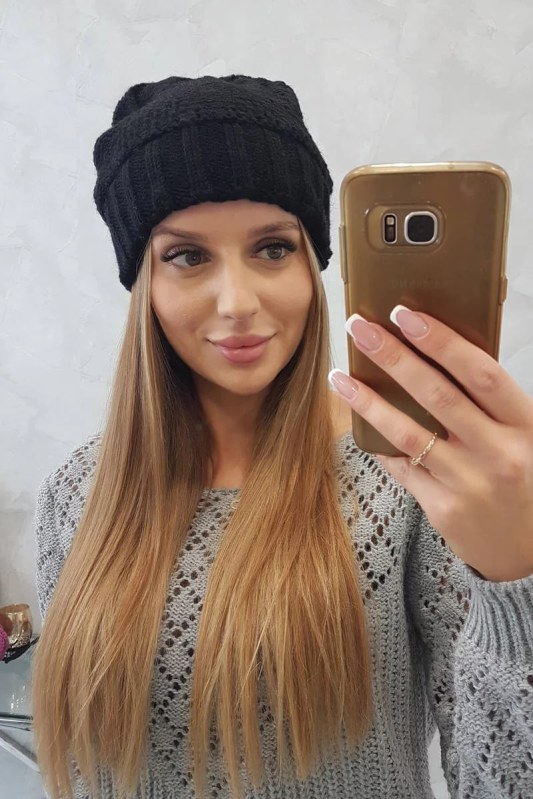 Dámská čepice Danuta K331 černá - Oliwia