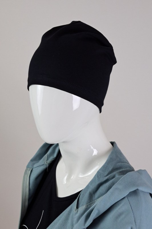 Jednoduchá čepice pro přechodné období CP013 - Dámské oblečení doplňky čepice, rukavice a šály