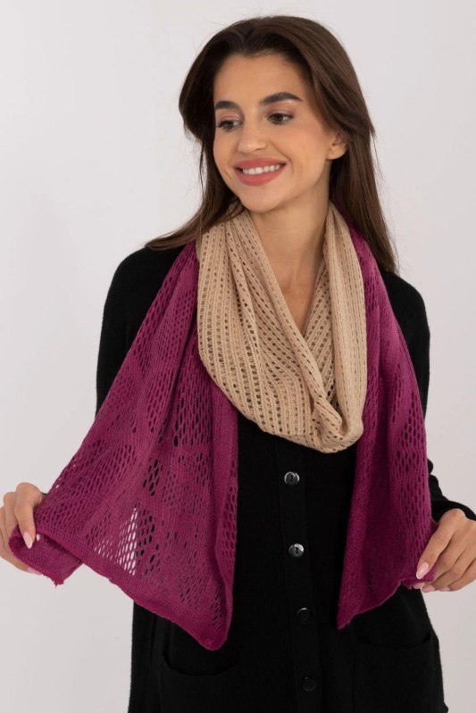 Šála model 200857 AT - Dámské oblečení doplňky čepice, rukavice a&nbsp;šály