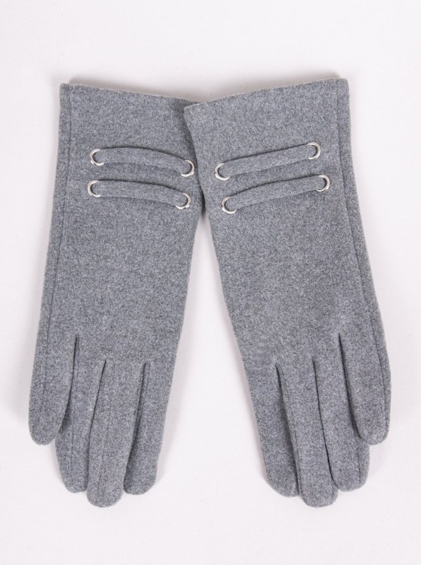 Dámské rukavice YO! RES-098K - Dámské oblečení doplňky čepice, rukavice a šály