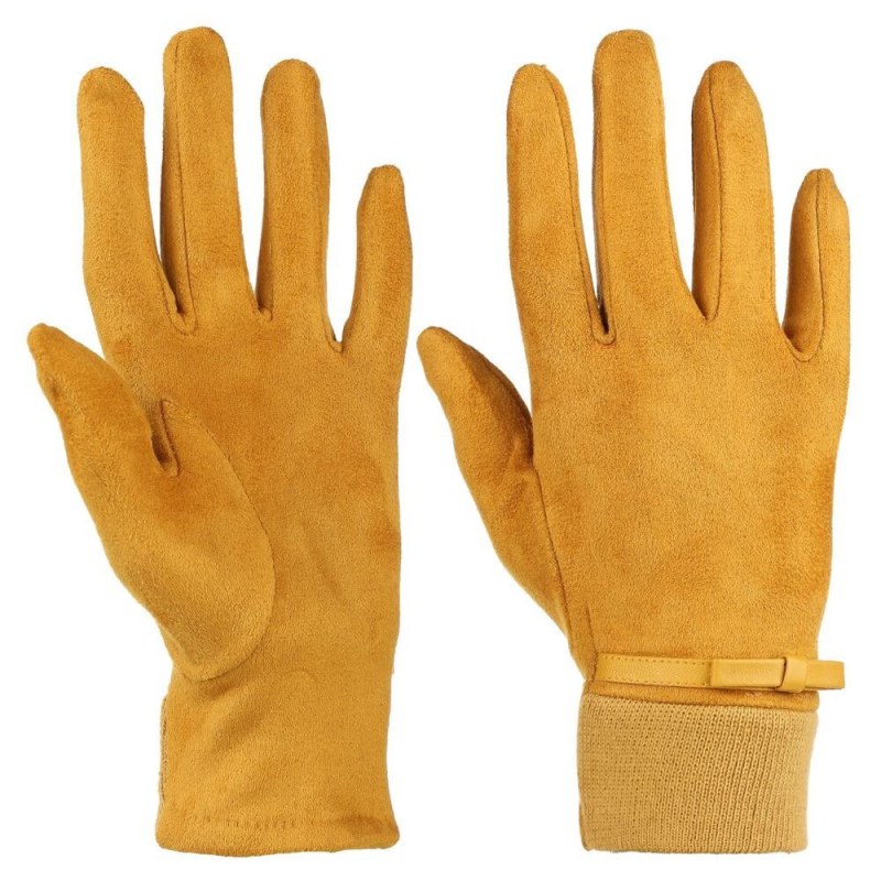 Dámské rukavice Charme II hořčicově žluté - Dámské oblečení doplňky čepice, rukavice a šály