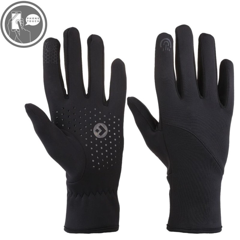 Dámské rukavice Alpes černé dotykové - Dámské oblečení doplňky čepice, rukavice a šály