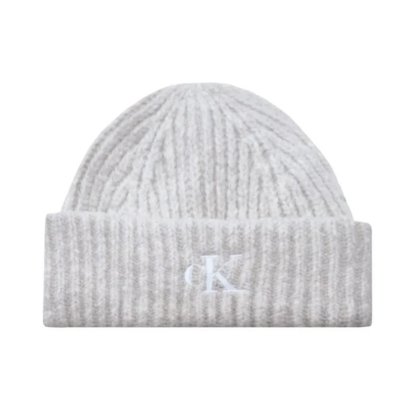 Calvin Klein Jeans Monogram W K60K610120 čepice Calvin Klein Jeans Monogram W K60K610120 čepice - Dámské oblečení doplňky čepice, rukavice a šály