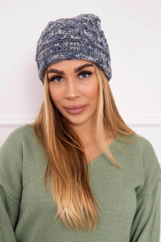 Dámská čepice Eliza K205 dark grey+jeans