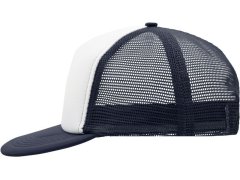 Daiber MB 6207 5 panelová síťovaná kšiltovka 03.6207 white/navy