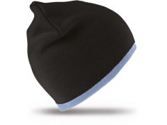 Result Headwear RC 046X Oboustranná pletená čepice 28.046X black/sky