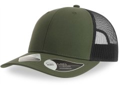 Atlantis Headwear Bryce 6 panelová Trucker kšiltovka 33.0102 olive/black