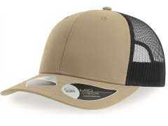 Atlantis Headwear Bryce 6 panelová Trucker kšiltovka 33.0102 khaki/black