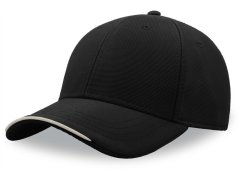 Atlantis Headwear Estoril-S 6 panelová kšiltovka 33.0230 black