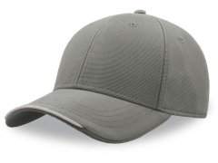Atlantis Headwear Estoril-S 6 panelová kšiltovka 33.0230 grey