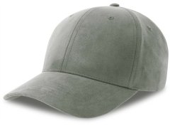 Atlantis Headwear Fam-S 6 Panelová čepice semišového vzhledu 33.0271 grey