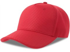 Atlantis Headwear Gear-S 5 panelová baseballová kšiltovka 33.0279 red