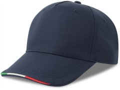 Atlantis Headwear Recy Five Italia 5 panelová kšiltovka 33.0281 navy