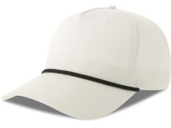 Atlantis Headwear Paka 5 panelová baseballová kšiltovka 33.0298 white/black