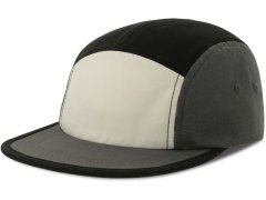 Atlantis Headwear Darwin 5 panelová kšiltovka 33.0300 white/black/dark grey