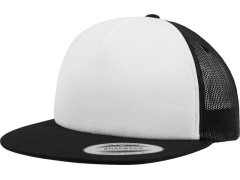 Flexfit 6005FW 5 Panelová pěnová kšiltovka 55.05FW black/white/black