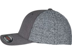 Flexfit 6511MM 6 panelová Trucker kšiltovka "Melange" 55.11MM black/grey melange