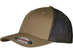 Flexfit 6511RM 6 panelová Trucker kšiltovka "Recycled" 55.11RM olive/black