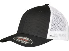 Flexfit 6511RM 6 panelová Trucker kšiltovka "Recycled" 55.11RM black/white