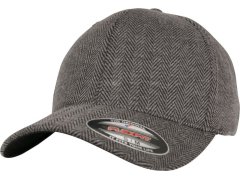 Flexfit 6277M/6277HM/6277PS 6 panelová Flexfit kšiltovka 55.277M black/heather grey