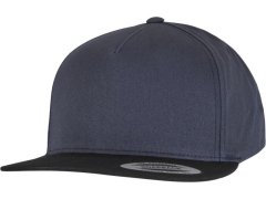 Flexfit 6007/6007T 5 panelová Snapback kšiltovka 55.6007 navy/black