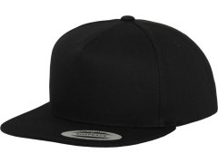 Flexfit 6007/6007T 5 panelová Snapback kšiltovka 55.6007 black/black
