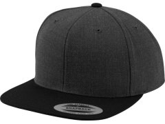 Flexfit 6089M 6 panelová Snapback kšiltovka 55.6089 charcoal/black