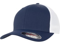 Flexfit 6533/6533T 6 panelová síťovaná kšiltovka 55.6533 navy/white