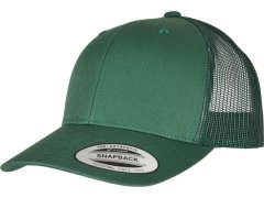 Flexfit 6606/6606T 6 panelová vintage kšiltovka "Trucker" 55.6606 evergreen