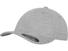 Flexfit 6778/6778T Kšiltovka Flexfit z dvojitého žerzeje 55.6778 heather grey