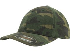 Flexfit 6977CA 6 panelová kšiltovka "Camo" 55.6977 green camo