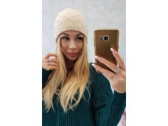 Čepice Agata K222 světle béžová