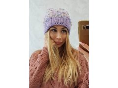 Bublinková čepička K219 fialová