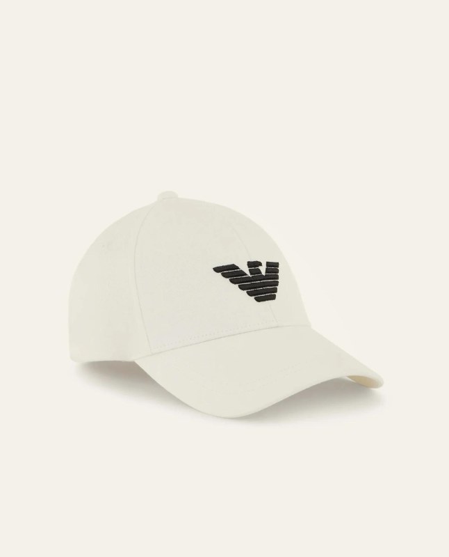 Unisex kšiltovka 230102 4R500 00010 bílá - Emporio Armani - Dámské oblečení doplňky klobouky a&nbsp;kšiltovky