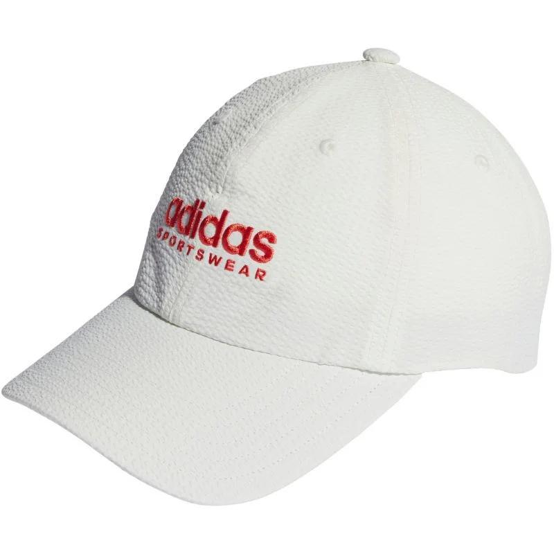 Baseballová čepice adidas Seersucker Dad IR7910 - Dámské oblečení doplňky klobouky a&nbsp;kšiltovky