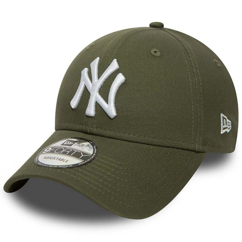 Kšiltovka New Era 9FORTY MLB NY New York Yankees olivová – 80636010 - Dámské oblečení doplňky klobouky a&nbsp;kšiltovky